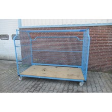 Meubeltransportwagen vloer 236cm x 110cm. Gebruikt.